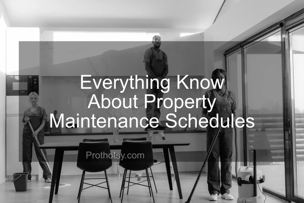 Everything Know About Property Maintenance Schedules