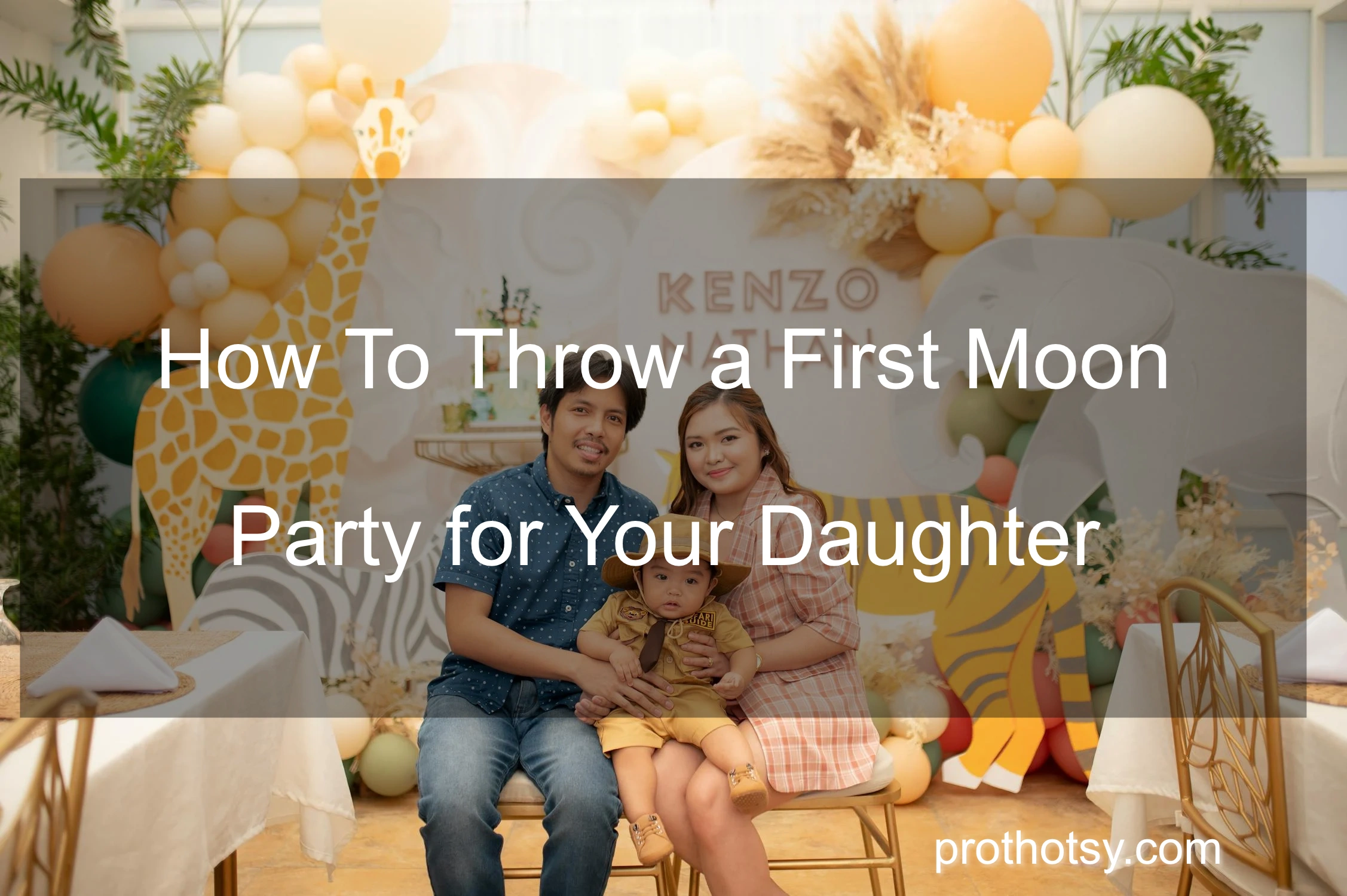 How To Throw a First Moon Party for Your Daughter