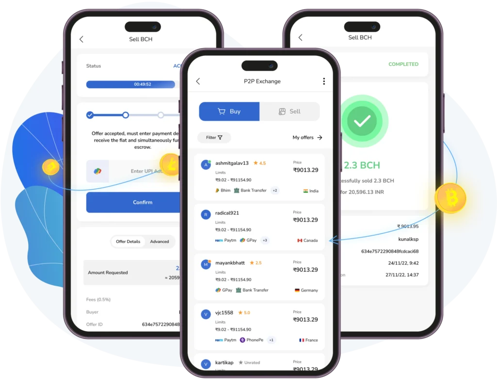 instant cryptocurrency exchange